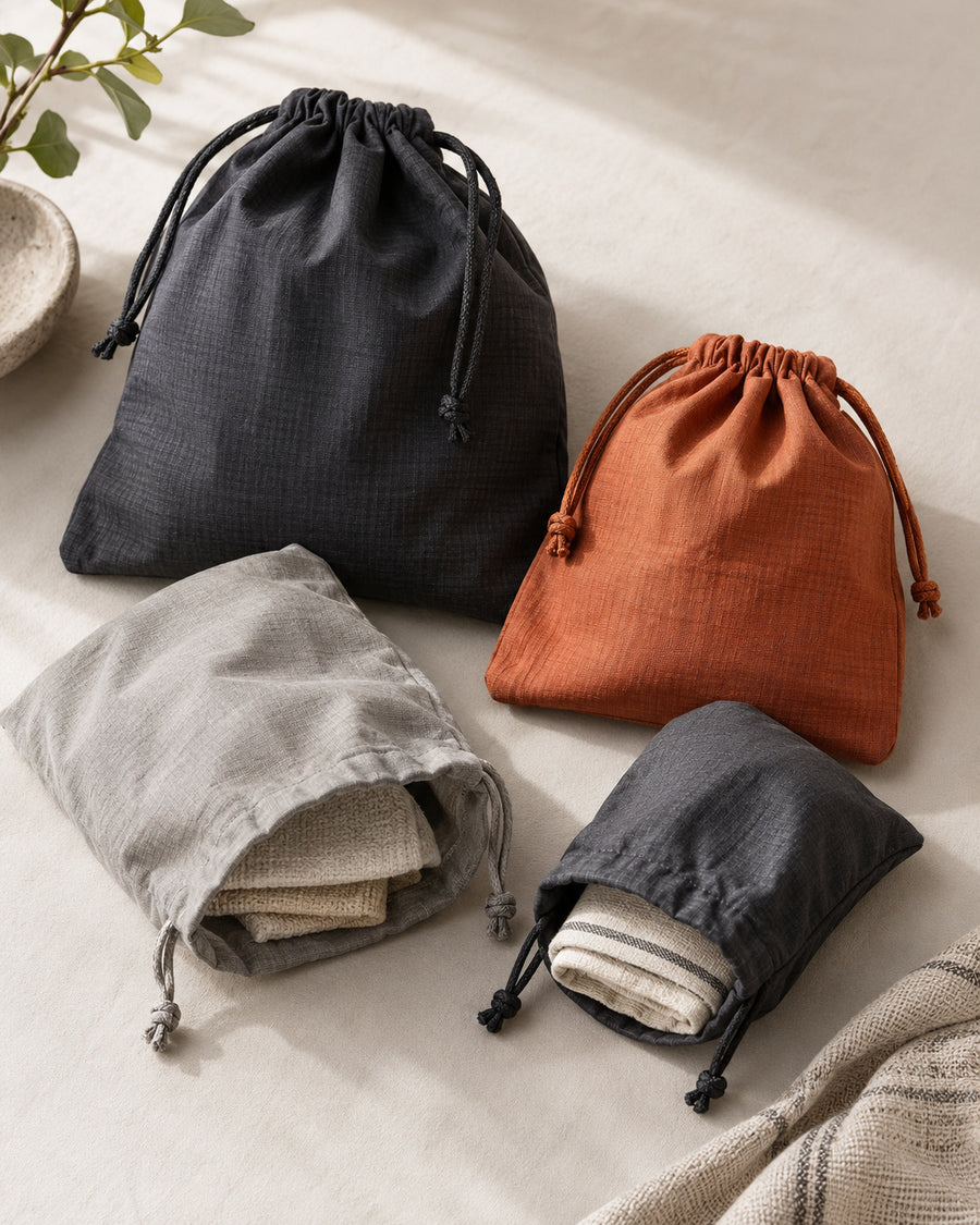 Reusable Storage Pouch Set by Trading Places